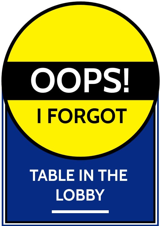 Opps-I-forgot